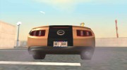 Ford Mustang GT 2011 для GTA San Andreas миниатюра 4