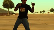 Love Fist T-Shirt para GTA San Andreas miniatura 4