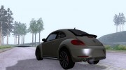 Volkswagen Beetle Turbo 2012 para GTA San Andreas miniatura 2