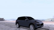 Porsche Cayenne Turbo 2012 for GTA San Andreas miniature 1
