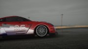 Nissan GT-R (R35) LM для GTA San Andreas миниатюра 6