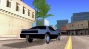 Pontiac Trans Am K.I.T.T для GTA San Andreas миниатюра 4