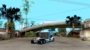 Peterbilt 379 Custom And Tanker Trailer para GTA San Andreas miniatura 4