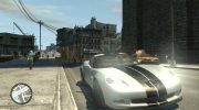 Chevrolet Corvette C6 Z06 для GTA 4 миниатюра 4