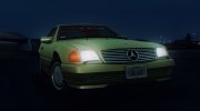1993 Mercedes-Benz (R129) 600SL\500SL (US-Spec) for GTA San Andreas miniature 6