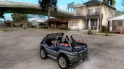 Ford Intruder 4x4 Concept + Caravan for GTA San Andreas miniature 3