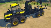 Forwarder Ponsse Buffalo 8x8 for Spintires 2014 miniature 8