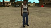 Белая майка «Бригантина» para GTA San Andreas miniatura 1