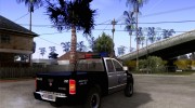 Dodge Ram 1500 Police для GTA San Andreas миниатюра 4
