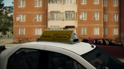 Renault Logan Яндекс Такси para GTA San Andreas miniatura 4