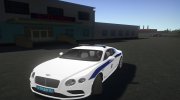 Bentley Continental GT 2 Полиция for GTA San Andreas miniature 5