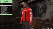 Футболка вратаря FC Bayern для Франклина для GTA 5 миниатюра 3