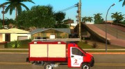 Газель NEXT Пожарный для GTA San Andreas миниатюра 4