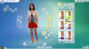 Полусапожки для Sims 4 миниатюра 8