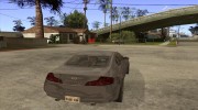 Infiniti G35 Coupe для GTA San Andreas миниатюра 4