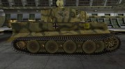 Ремоделинг для Pz VI Tiger I со шкуркой for World Of Tanks miniature 5