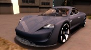 Porsche Mission E Hybrid Concept для GTA San Andreas миниатюра 1