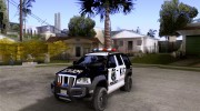 Jeep Grand Cherokee police K-9 para GTA San Andreas miniatura 1