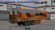 Trailers Pack Capital of the World v 4.2 для Euro Truck Simulator 2 миниатюра 1