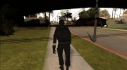 Сотрудник ОМОН в форме нового образца для GTA San Andreas миниатюра 3