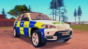 BMW X5 Kent Police RPU for GTA San Andreas miniature 1