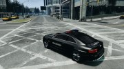 Audi S5 Hungarian Police Car black body for GTA 4 miniature 3