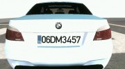BMW E60 520DM for GTA San Andreas miniature 2
