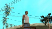 Бита с голубой повязкой для GTA San Andreas миниатюра 1