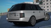 Range Rover Sport для GTA San Andreas миниатюра 2