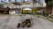 Lastik Tekerli Dozer para GTA San Andreas miniatura 2