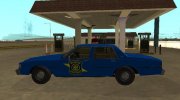 Chevrolet Caprice 1987 Michigan State Police для GTA San Andreas миниатюра 5
