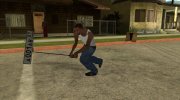 Клюшка для гольфа с российским регистрационным номером for GTA San Andreas miniature 7