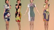 Cheongsam for Sims 4 miniature 1
