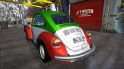 Volkswagen Beetle Pizza для GTA San Andreas миниатюра 3