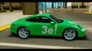 Porsche 911 R 2016 Зе Gang para GTA San Andreas miniatura 4