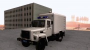 ГАЗ 3309 Автозак для GTA San Andreas миниатюра 1
