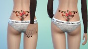 Tattoo 112  - Get to Work needed для Sims 4 миниатюра 2