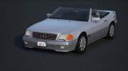 1993 Mercedes-Benz 600 SL для GTA 5 миниатюра 1