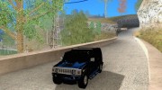 AMG H2 HUMMER SUV FBI para GTA San Andreas miniatura 1