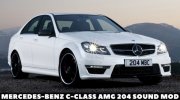 Mercedes-Benz C-Class AMG 204 Sound mod for GTA San Andreas miniature 1