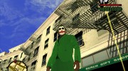 Макияж Джокера V2 para GTA San Andreas miniatura 4