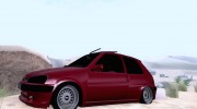 Peugeot 106 GTi BaatilRhyme Tuning для GTA San Andreas миниатюра 1