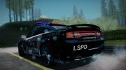 2012 Dodge Charger SRT8 Police interceptor LSPD para GTA San Andreas miniatura 12
