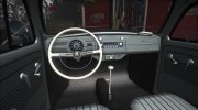 1963 Volkswagen Beetle Deluxe 1300 для GTA San Andreas миниатюра 7