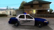 Ford Crown Victoria Belling State Washington police patrol для GTA San Andreas миниатюра 5