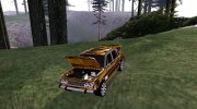 VAZ 2106 Gold Chrome (Azerbaijan Avtosh Style) for GTA San Andreas miniature 7