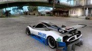 Pagani Zonda Racing Edit para GTA San Andreas miniatura 3