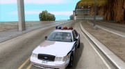 Ford Crown Victoria 2003 Police para GTA San Andreas miniatura 1