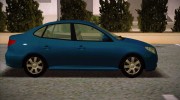 Hyundai Elantra 2008 для GTA San Andreas миниатюра 3