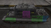 Качественные зоны пробития для Jagdtiger para World Of Tanks miniatura 2